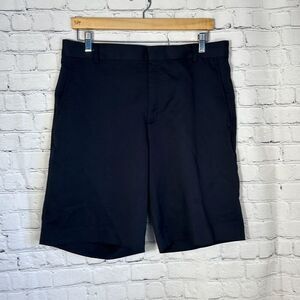 Nike Tiger Woods Collection Golf Mens Black Golf Shorts size 34 Dri Fit